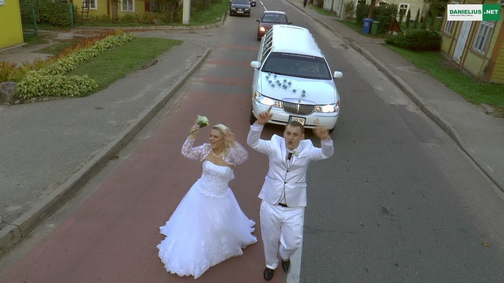 Ritos ir Karolio vestuvės (video)