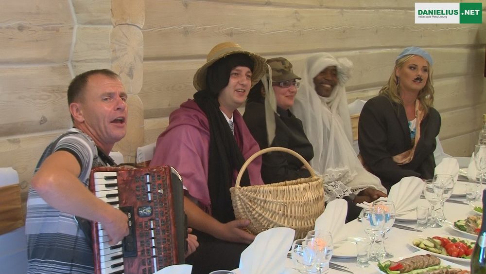 Juozas Kavaliauskas vestuvėse (video)