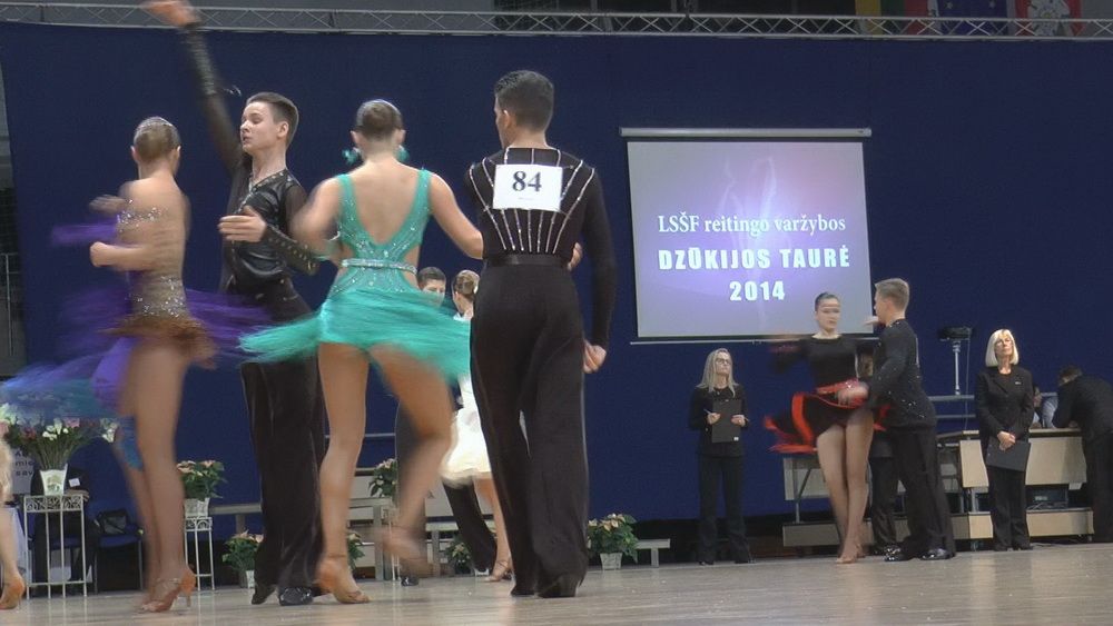 Sportiniai šokiai Alytuje: “Dzūkijos taurė-2014” (video)