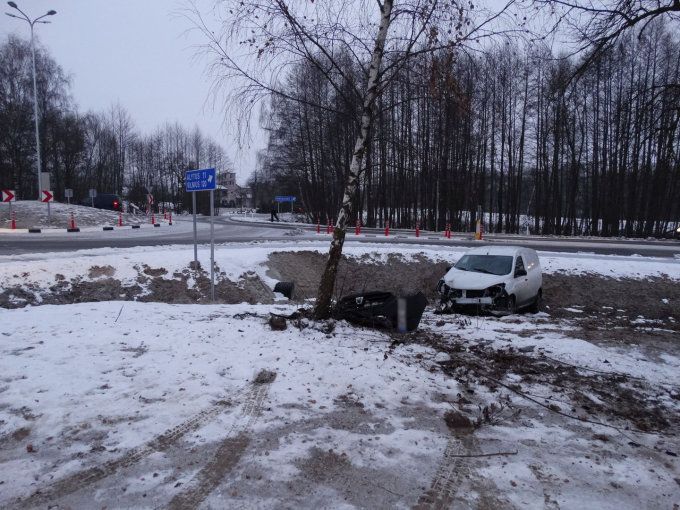 Avarija prie Miroslavo kryžkelių