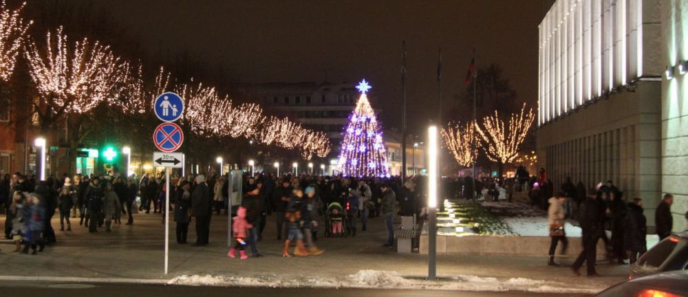 Alytaus miesto Kalėdų eglutės įžiebimo šventė – 2014 (foto+video)