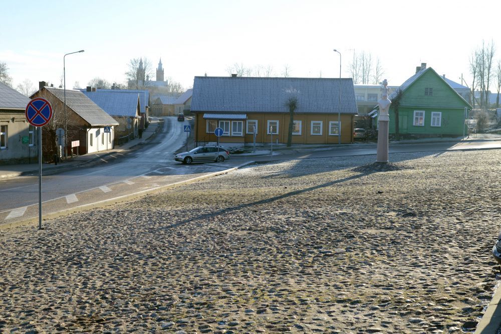 Žąslių aikštė, kurioje mirė Tadas Blinda