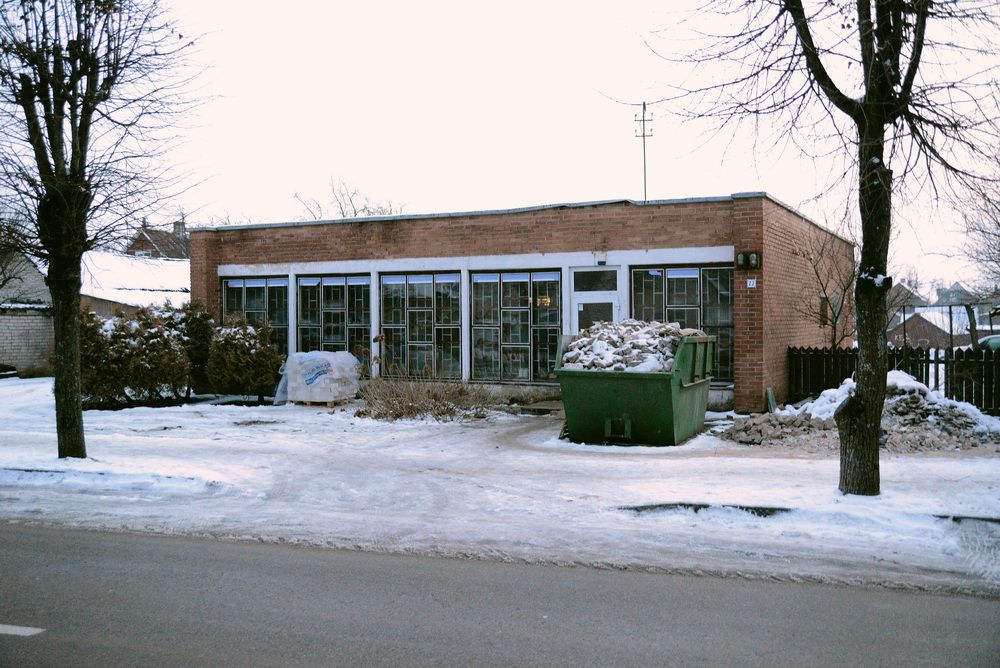 Rekonstruojama Daugų “Varčios” parduotuvė