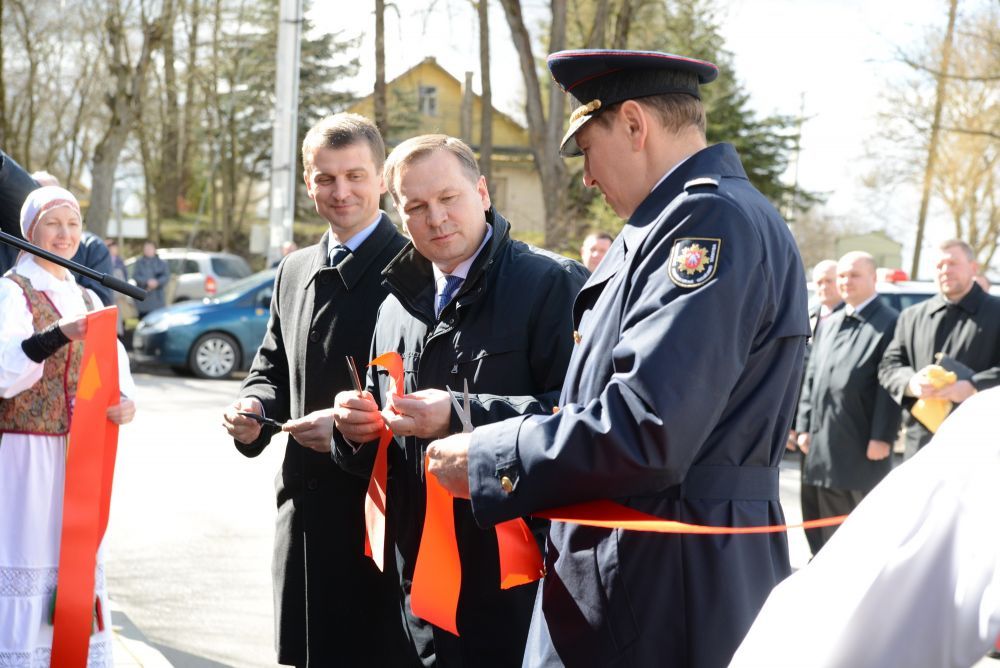 Atidaryta nauja Daugų gaisrinė (foto,video)
