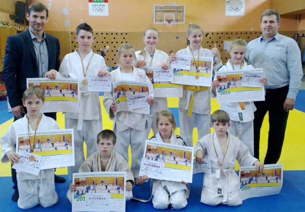 Alytaus rajono dziudistų startai