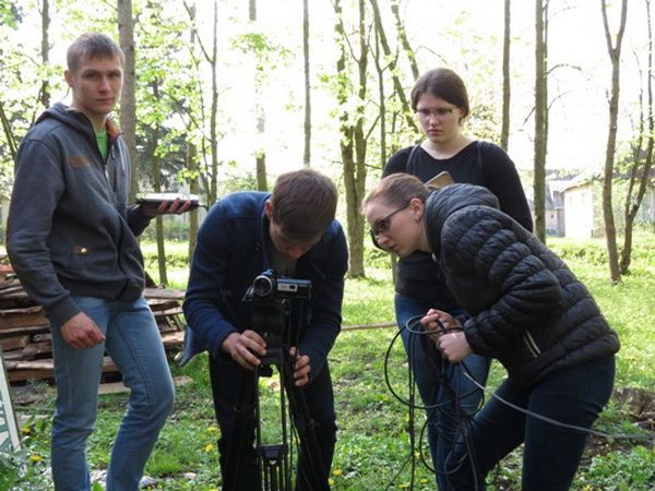 Kūrybinės dokumentinio kino dirbtuvės Krokialaukio Tomo Noraus-Naruševičiaus gimnazijoje