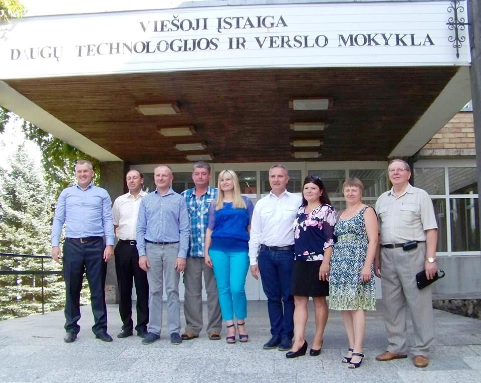 Daugų TVM aplankė buvę šios mokyklos absolventai mechanikai (foto)