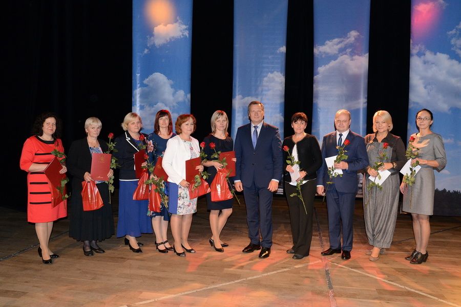 Alytaus rajone pagerbti mokytojai (foto,video)