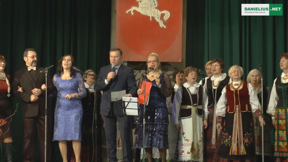 Vasario 16-oji Luksnėnuose (video)