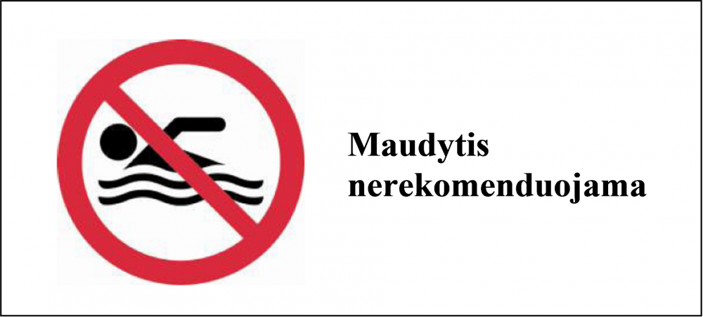 Didžiosios Dailidės ežero maudykloje nustatyta trumpalaikė vandens tarša