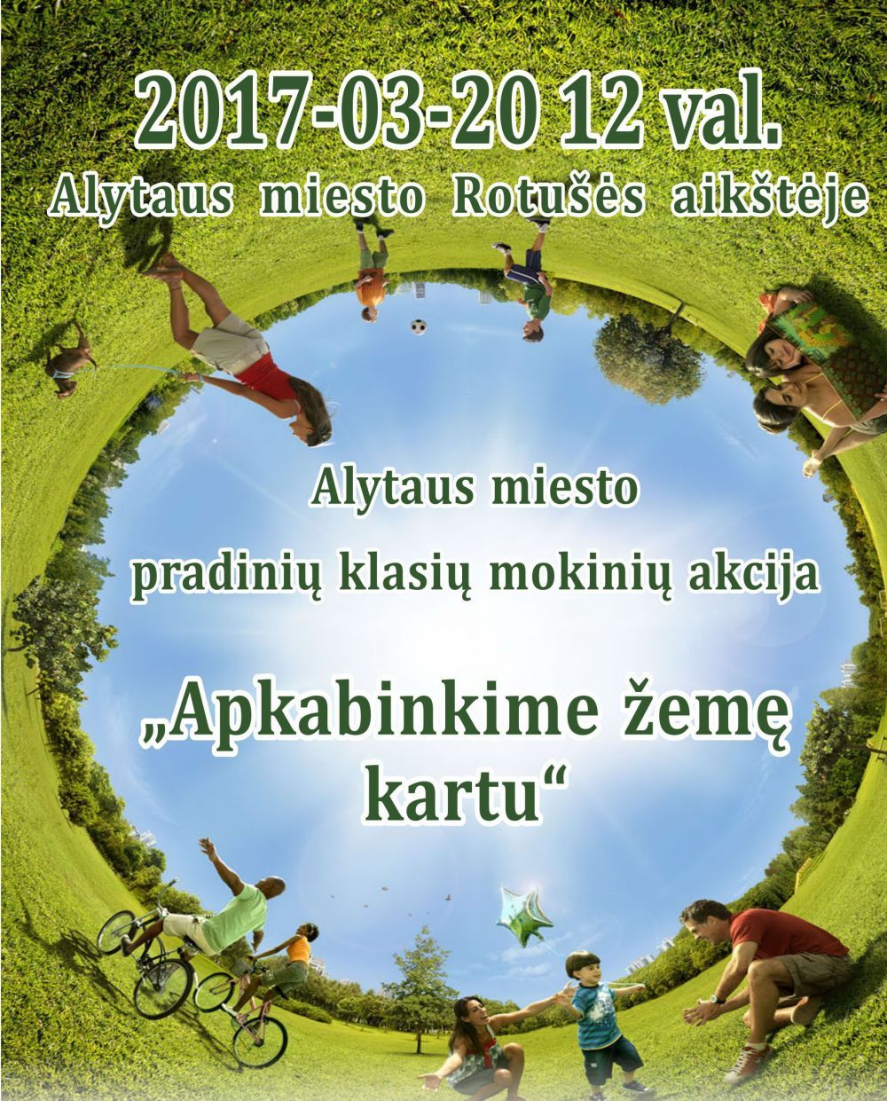 Kovo 20 d. minėsime Žemės dieną