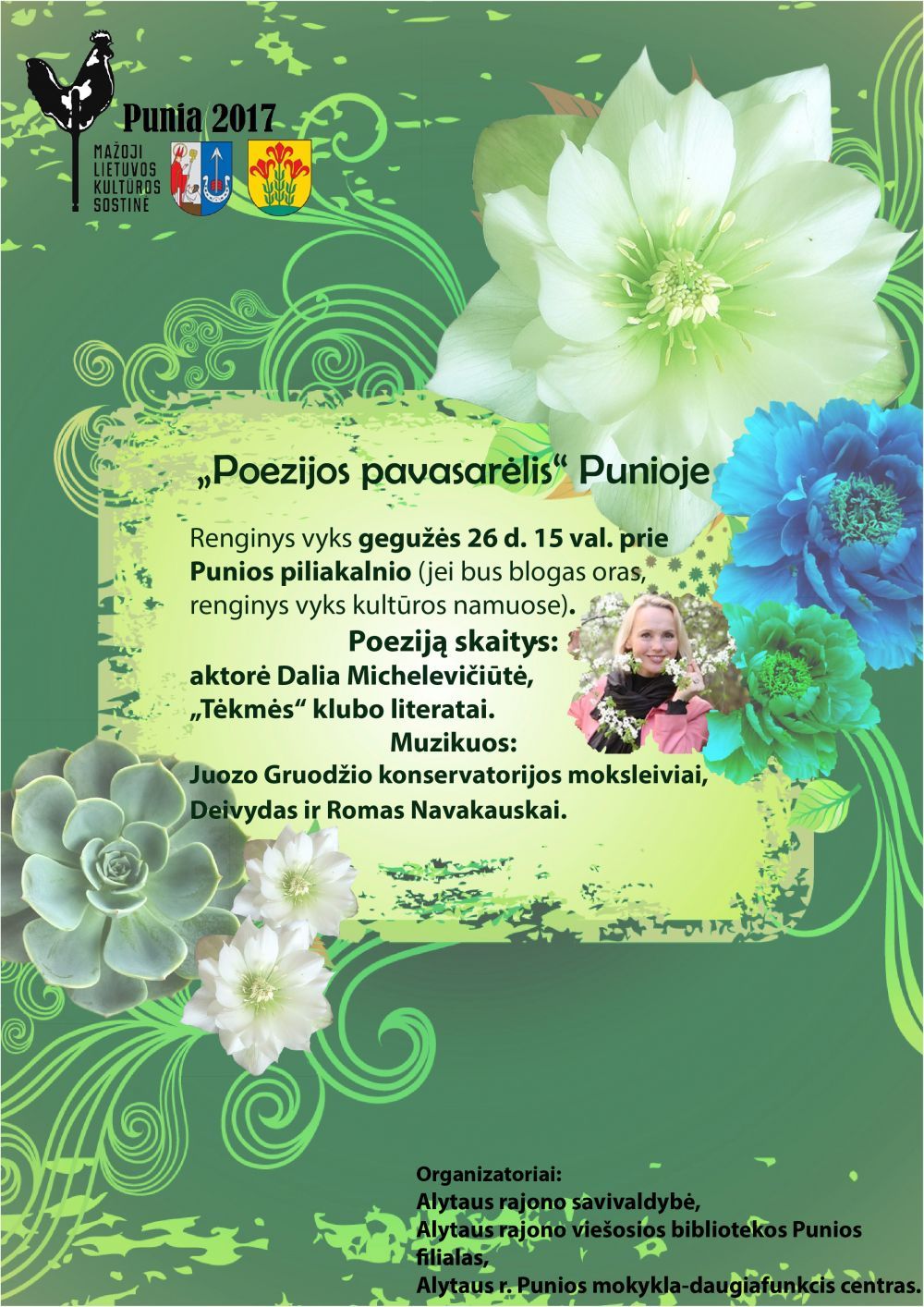 Penktadienį prie istorinio Punios piliakalnio – „Poezijos pavasarėlis“