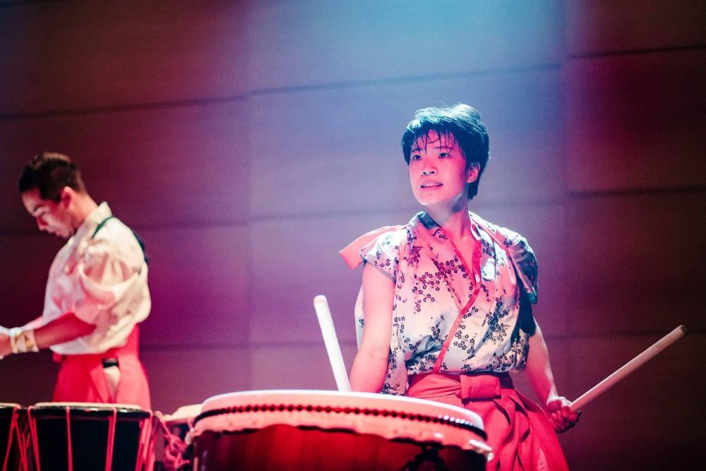 Paskutinę pavasario dieną Alytuje –japonų IKKI samurajų Taiko būgnų pasirodymas