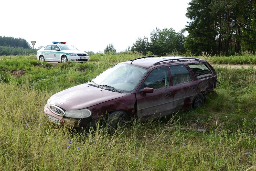 Avarija prie Rimėnų (foto)
