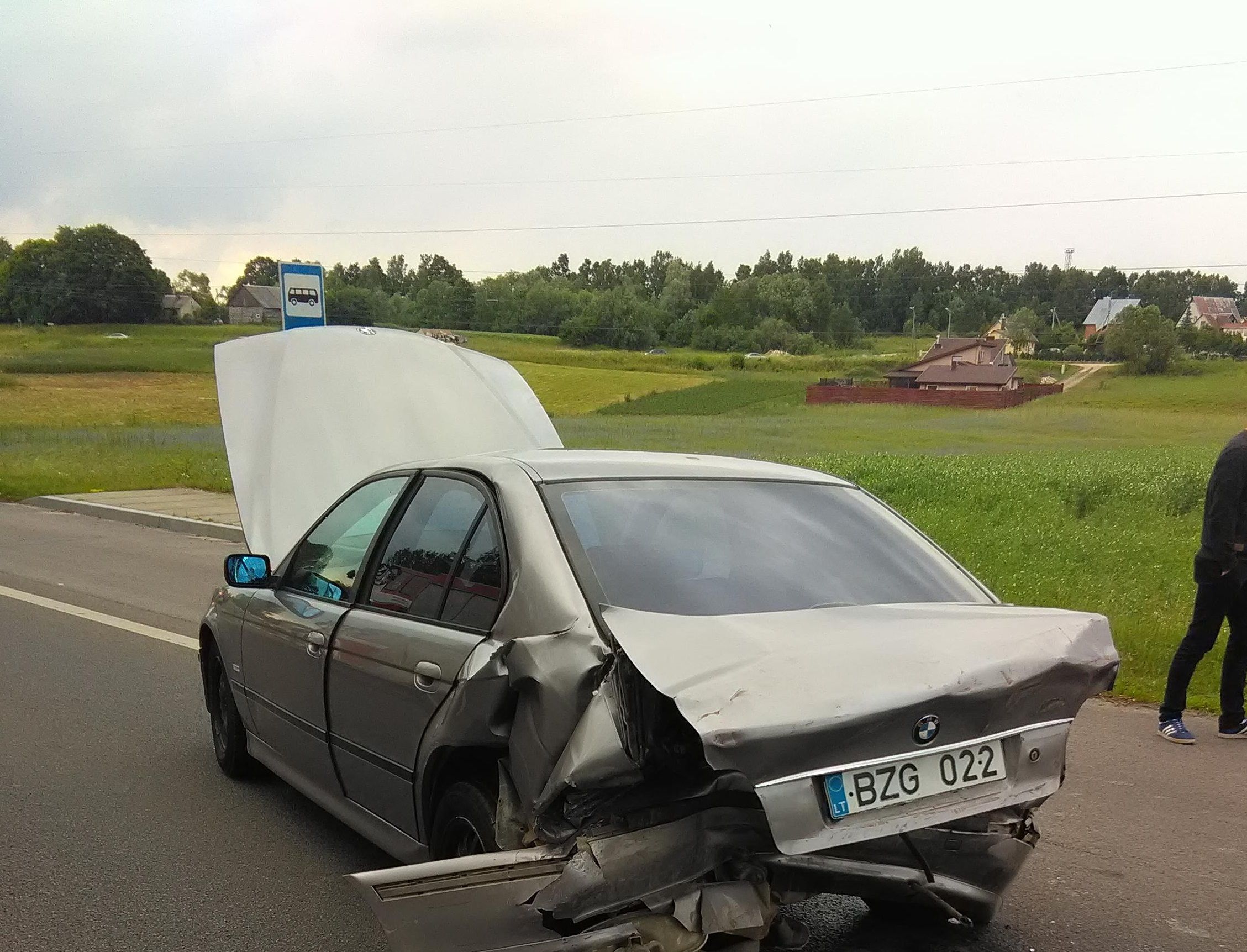 Avarija Simno kelyje