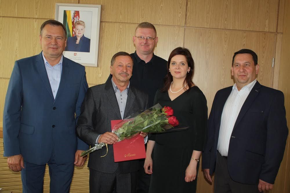 Daugų seniūnas Vydas Raudonis išėjo į pensiją