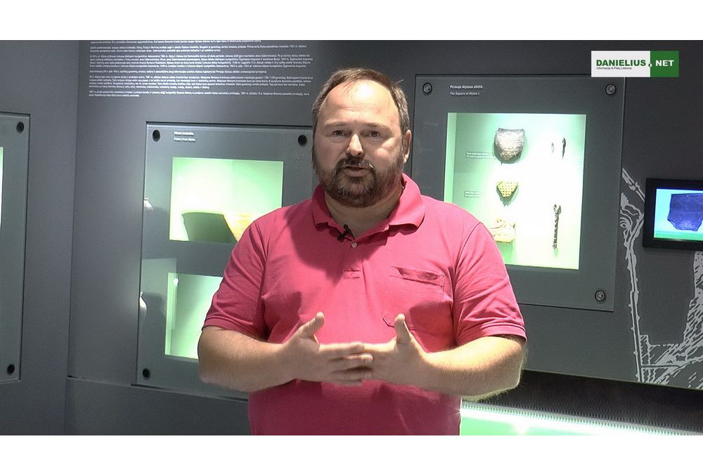 Paslaptinga Alytaus archeologijos ekspozicija iš arčiau (video)