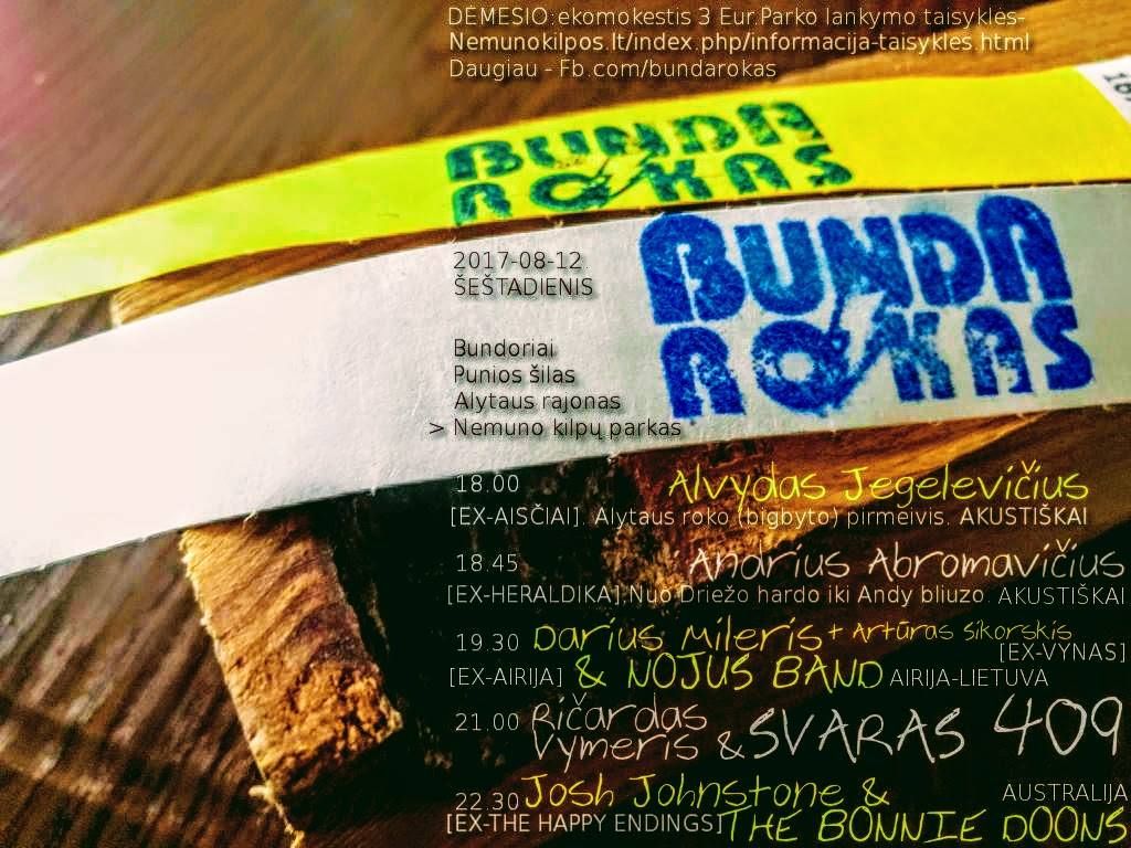 Šį šeštadienį Punios šile vyks muzikos festivalis “Bunda rokas”