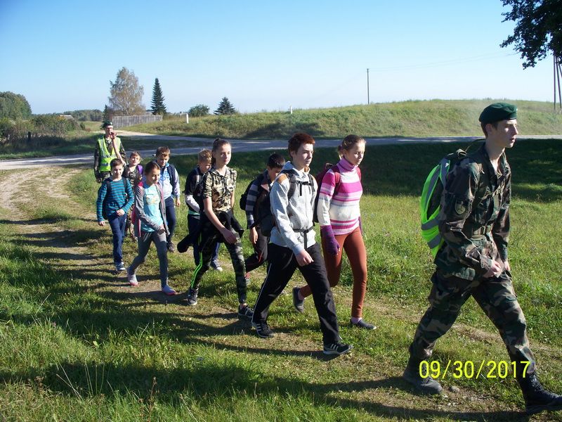 Daugiškių žygis „ Partizanų takais“