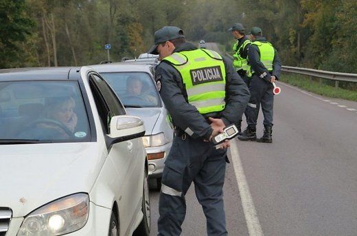 Numatomi policijos reidai spalio mėnesį