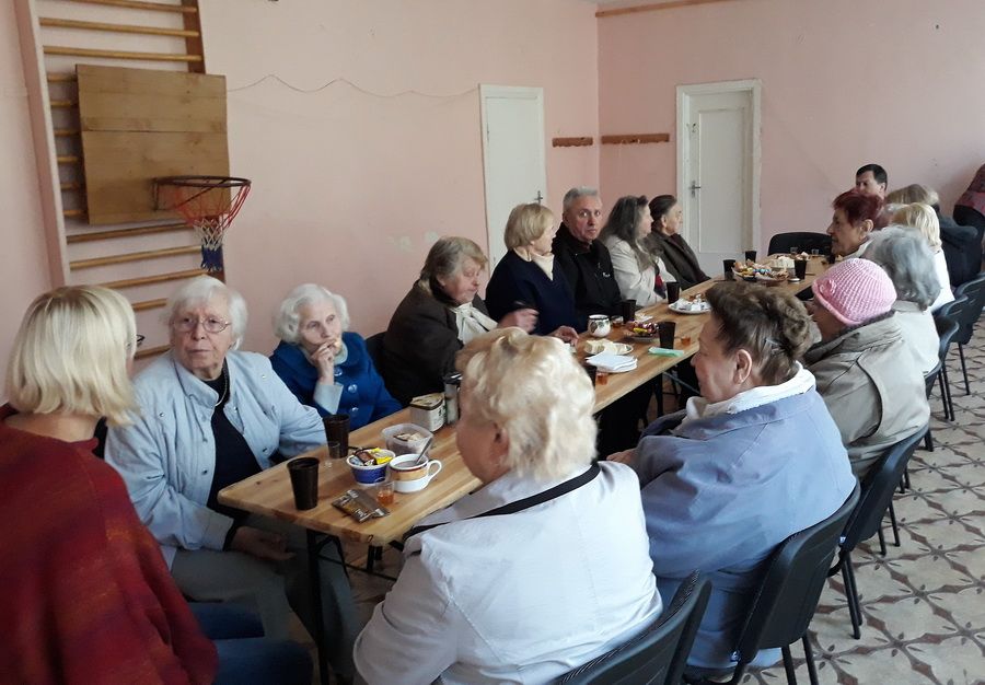 Pagyvenusių žmonių dienos minėjimas Naujuosiuose Valkininkuose