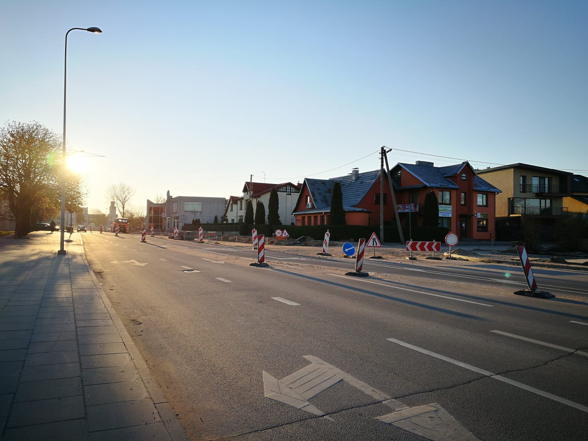 Šią savaitę ribojamas eismas Alytaus Jotvingių gatvėje