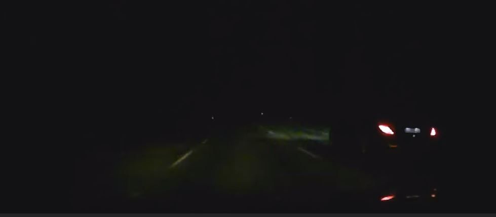 Policijos pareigūnai gaudė Mercedes automobilį (video)