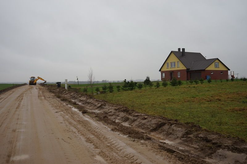 Trijų kaimų gyventojai važiuos atnaujintais keliais