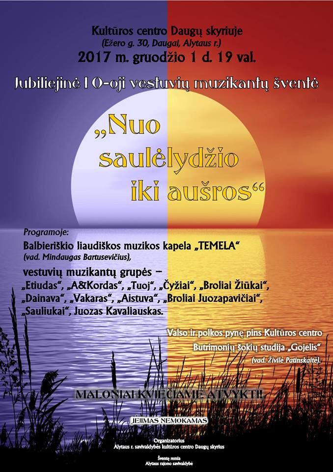 Šį penktadienį kviečia 10-oji vestuvių muzikantų suvažiavimo šventė Dauguose (video)
