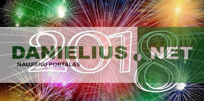 Su Naujaisiais 2018-aisiais metais!
