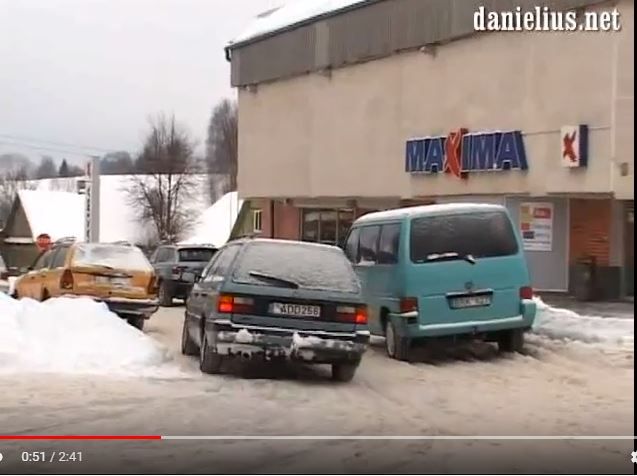 Kaip Daugai atrodė 2011 m. žiemą… (video)