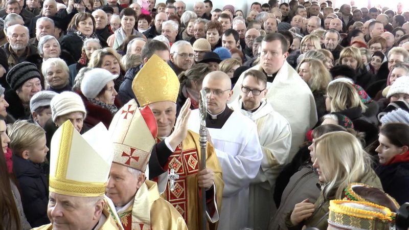 Pašventinta Balbieriškio bažnyčia (video)