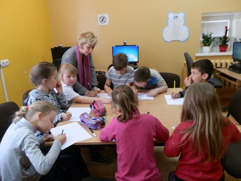 Skaitytojų popietė Pivašiūnuose Biblioteka – ne tik knygų namai
