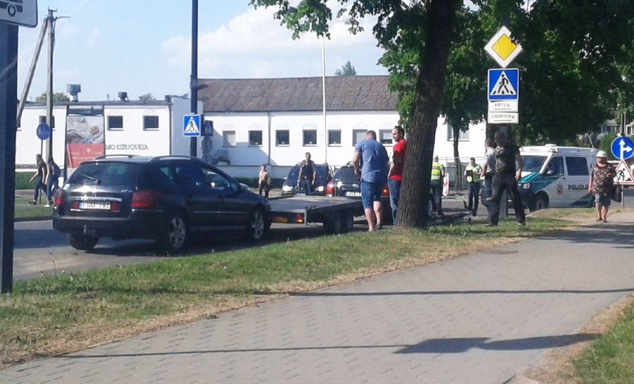 Alytaus Pulko gtv. avarijoje nukentėjo moteris
