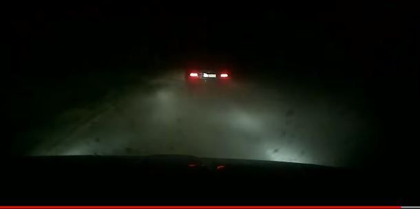 Vesternas Varėnoje: pareigūnams nestojo aštuoniolikmečio vairuojamas BMW (video)