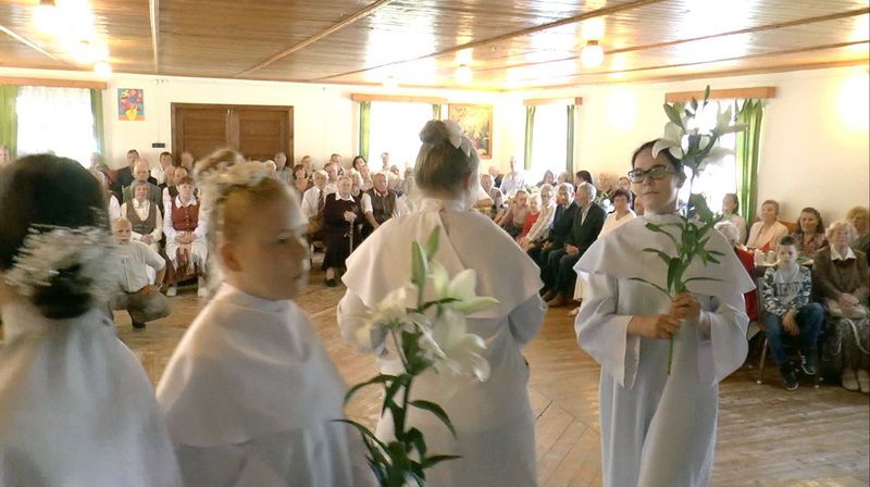 Sekminės Rumbonyse (video)