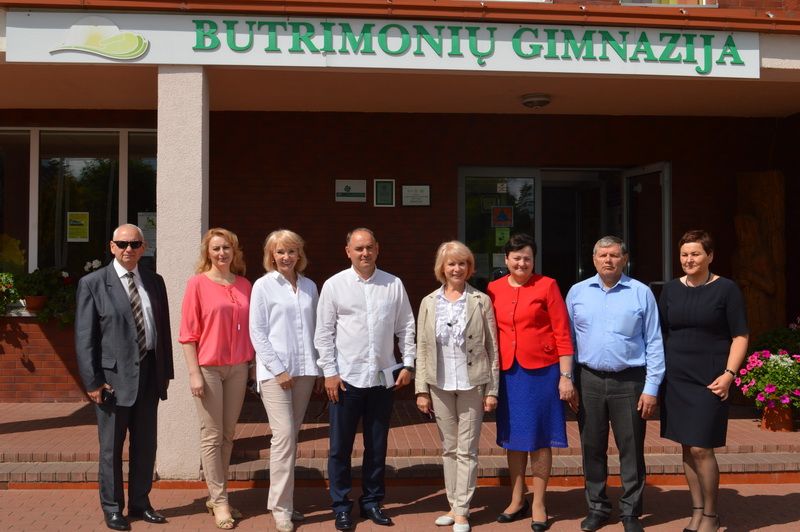 Alytaus apskrities Švietimo skyriaus vedėjų viešnagė Butrimonių gimnazijoje