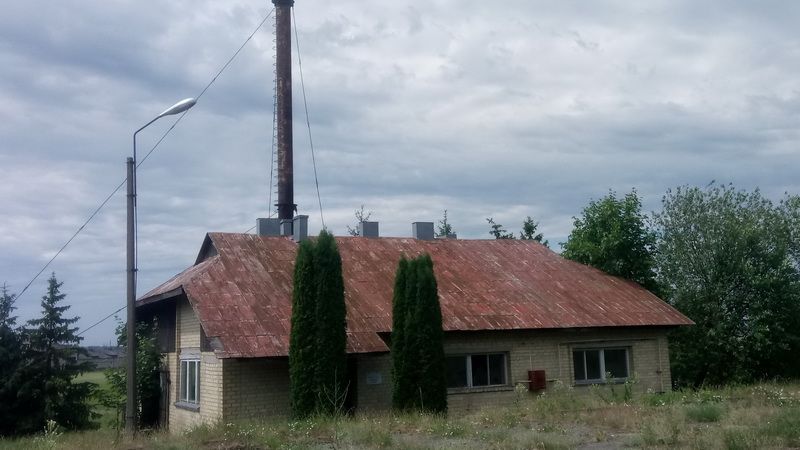 Parduodamas buvusios Butrimonių katilinės pastatas