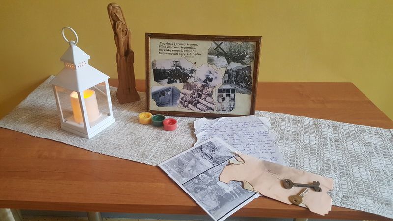 Gedulo ir vilties dienos minėjimas Pivašiūnų gimnazijoje