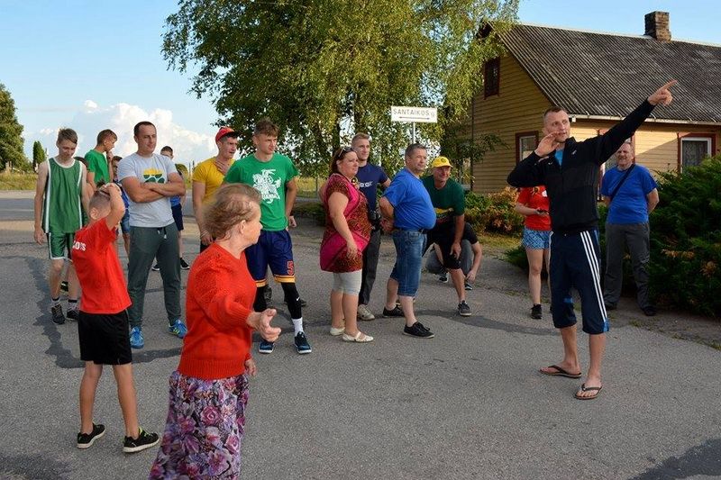 Šventinis bėgimas aplink Santaiką (foto)