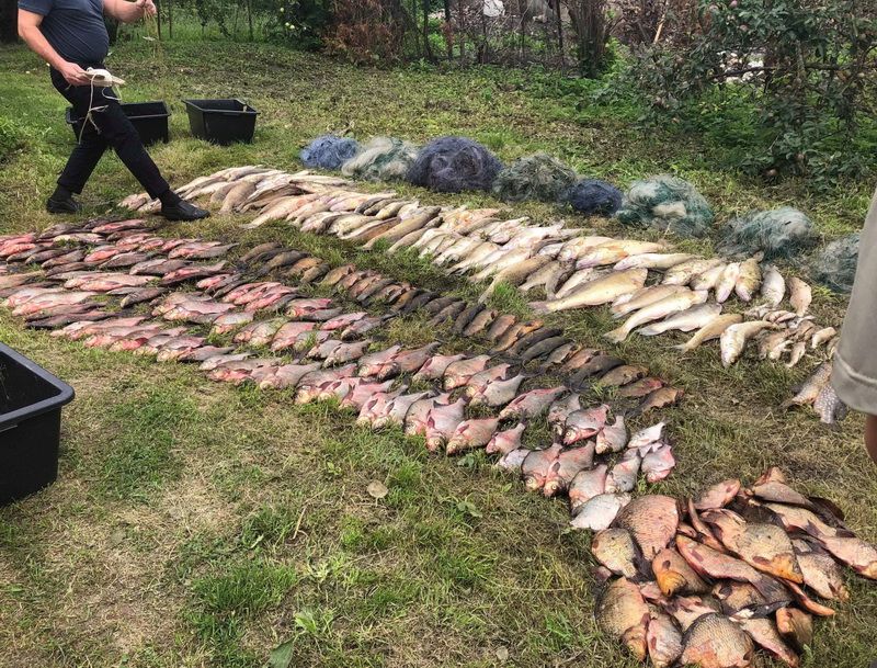 „Žvejų“ laimikis Dauguose buvo konfiskuotas nespėjus juo pasidžiaugti (foto)