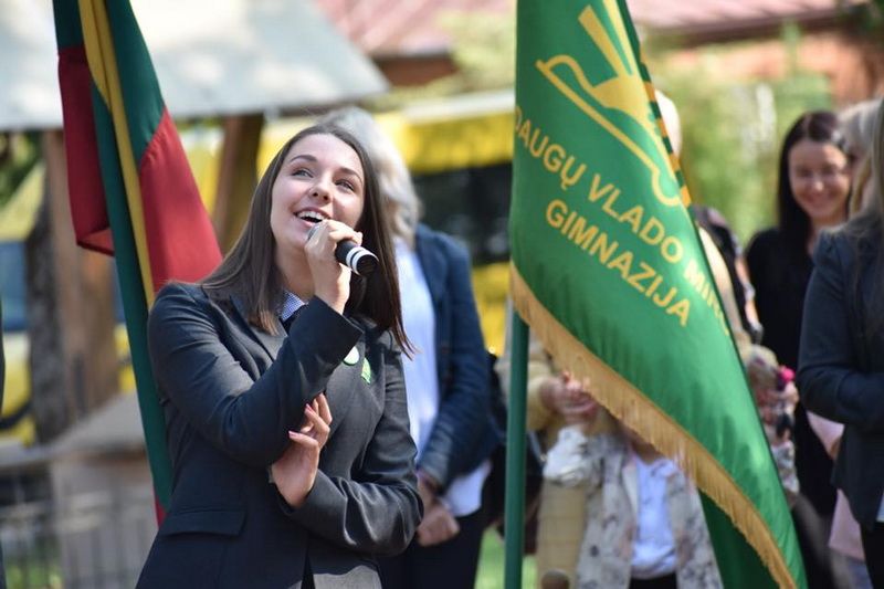 Rugsėjo 1-oji Daugų Vlado Mirono gimnazijoje (foto)