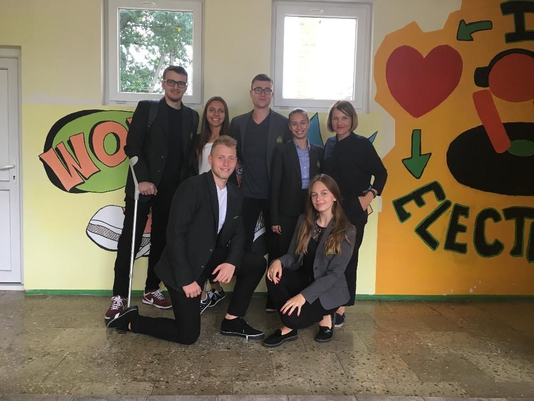Daugų Vlado Mirono gimnazijos mokinių komanda dalyvauja tarptautiniame projekte