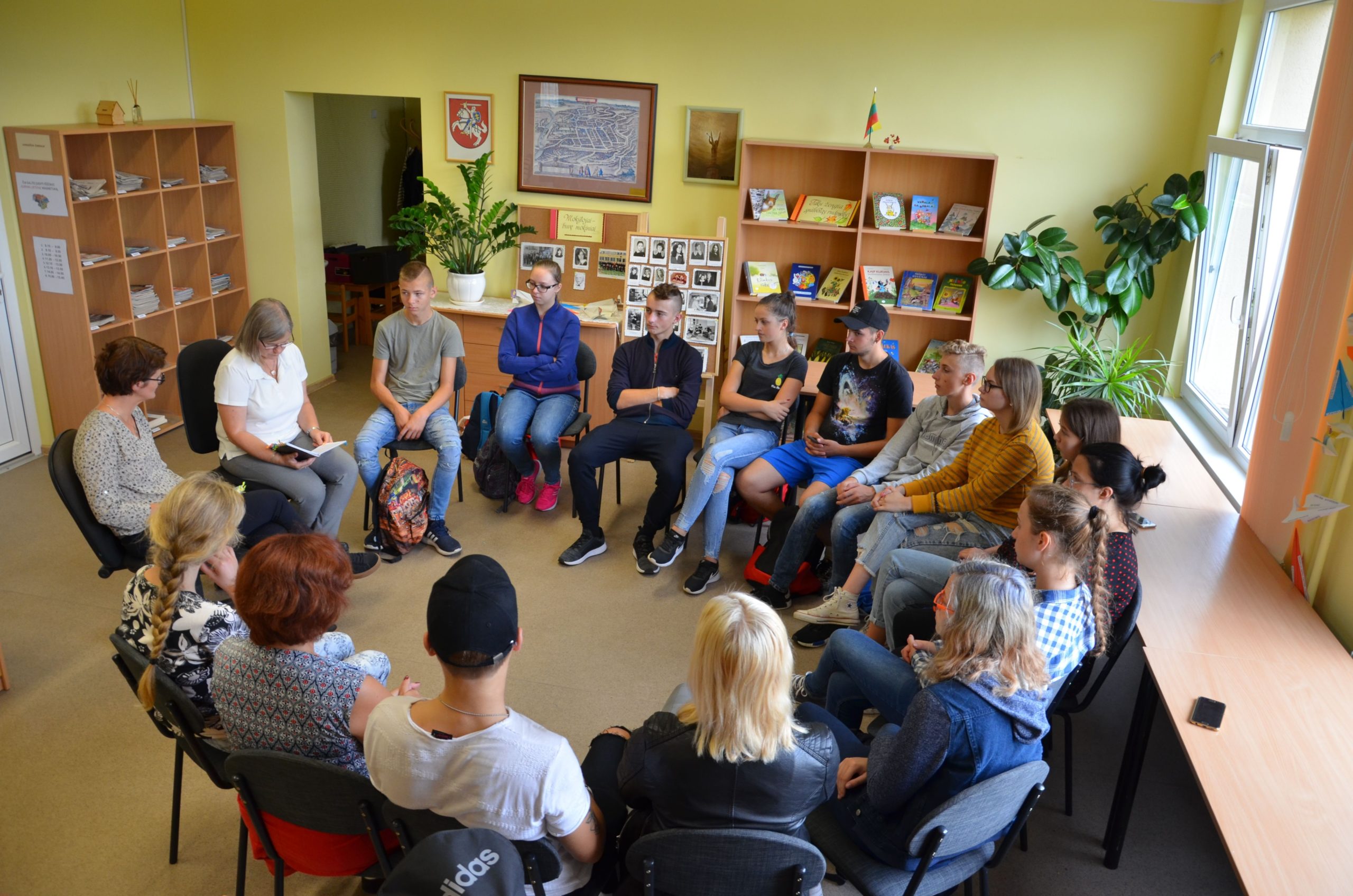 Edukaciniai užsiėmimai Krokialaukio bibliotekoje ,,Suprask ir priimk ,,kitokį“