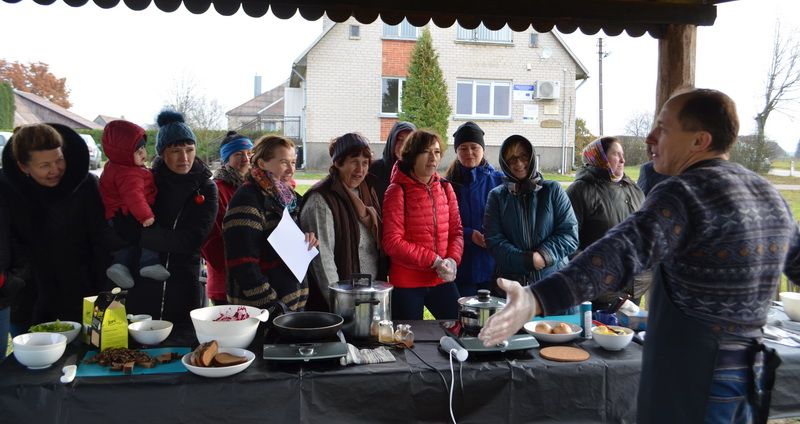„Šefas ant ratų“: nuo burokėlių užtepėlės iki grikių risoto