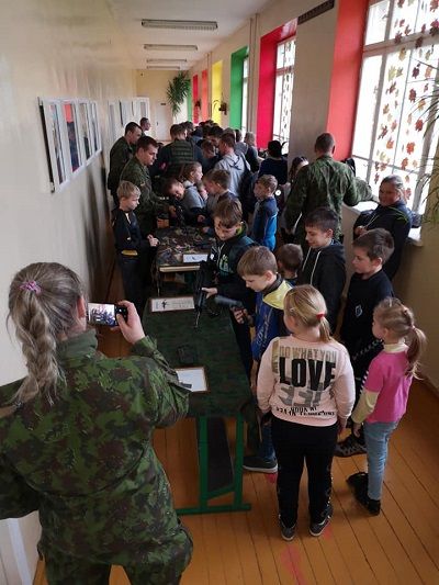 Lietuvos kariuomenės dienos minėjimas Punios mokykloje
