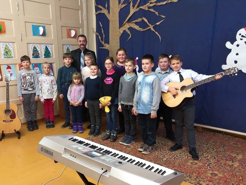 Jaunųjų muzikantų-mokinių atsiskaitymas Punios skyriuje „Groju Kalėdinei Lietuvai“