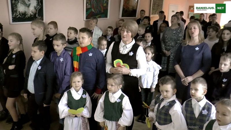 Sausio 13-osios renginys Alovės mokykloje (video)