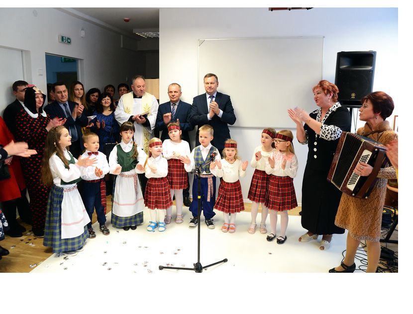 Darželio grupės atnaujintos ir Simne (foto+video)