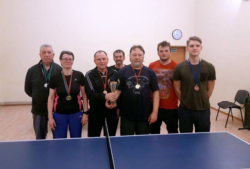 2019 m. Daugų seniūnijos stalo teniso varžybų čempionai-Alytaus r. meno ir sporto mokyklos komanda